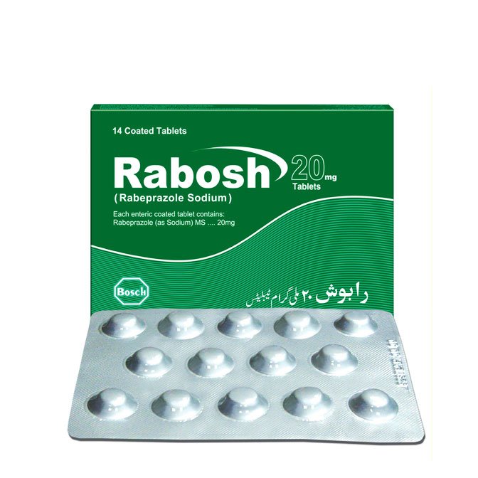Rabosh tablet 20 mg 14’s