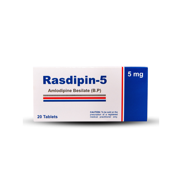 Rasdipin tablet 5 mg 2×10’s