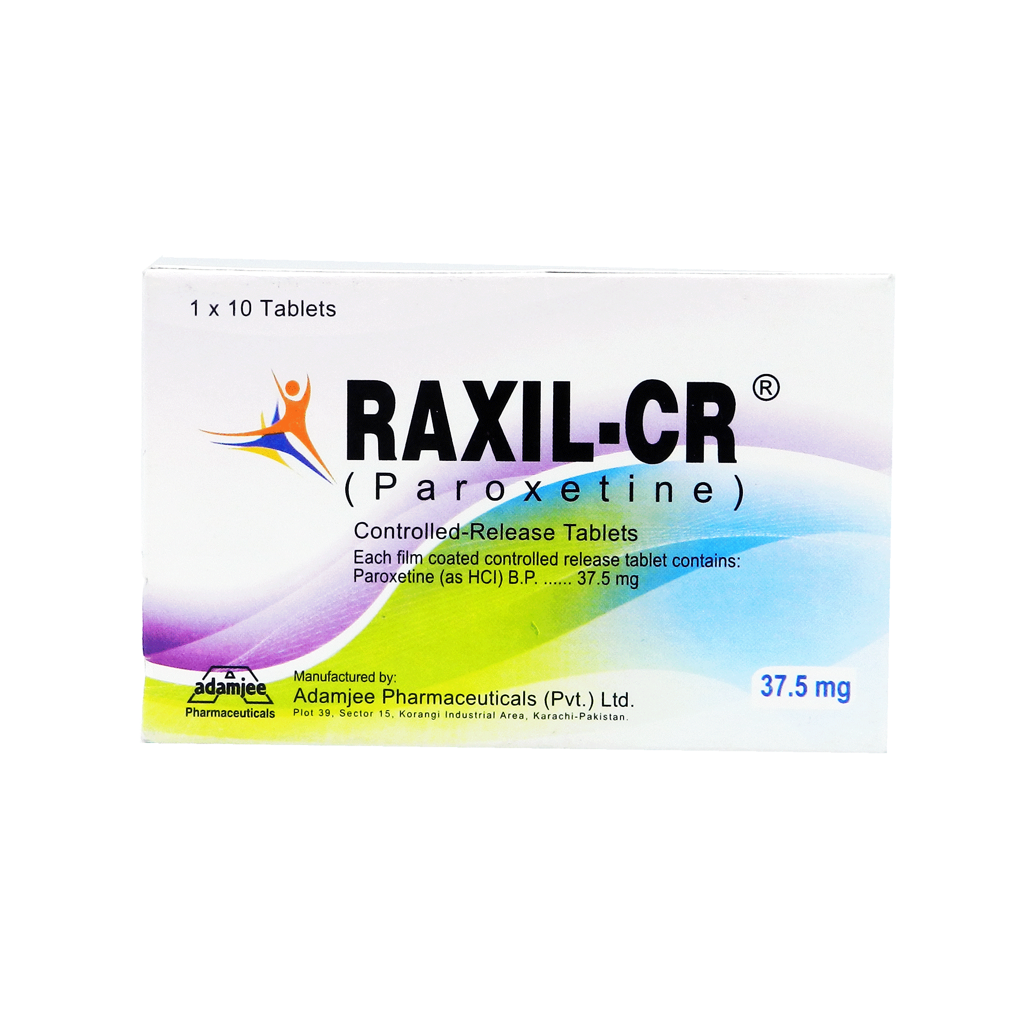Raxil CR tablet 37.5 mg 10’s