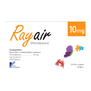 Rayair tablet 10 mg 14’s