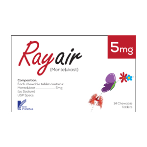 Rayair tablet 5 mg 14’s