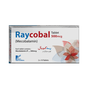 Raycobal tablet 500 mcg 2×10’s