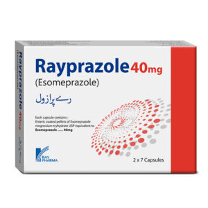 Rayprazole capsule 40 mg 2×7’s
