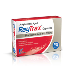 Raytrax capsule 500 mg 2×10’s