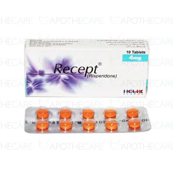 Recept tablet 4 mg 10’s