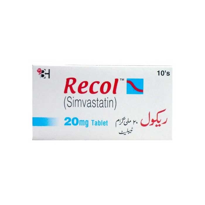 Recol tablet 20 mg 10’s