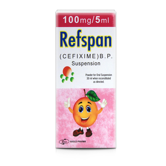 Refspan suspension 100 mg 30 mL