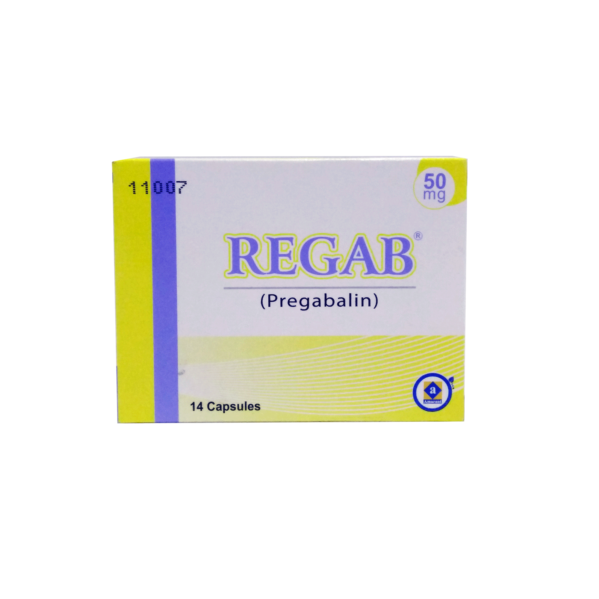 Regab capsule 50 mg 14’s