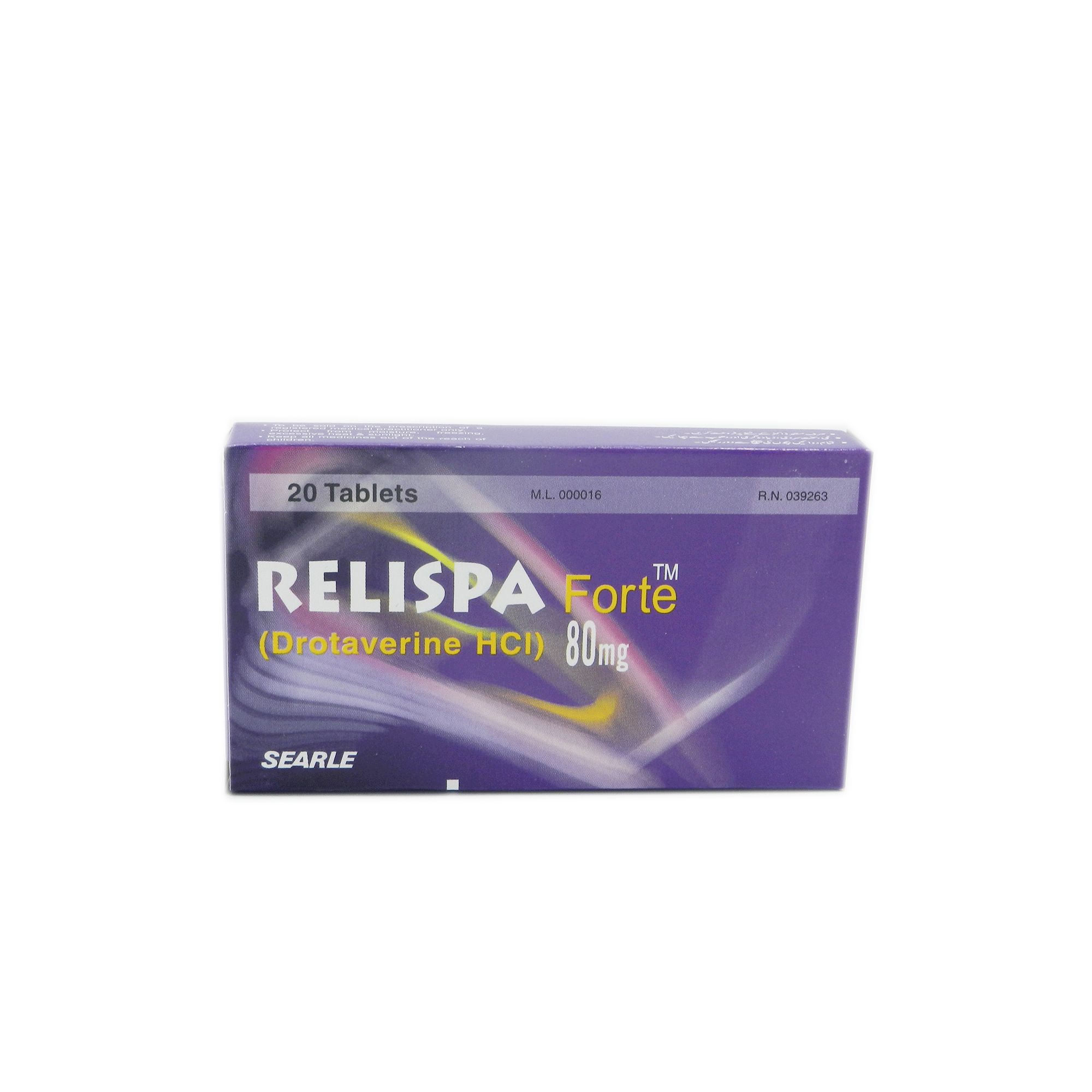 Relispa Forte tablet 80 mg 20’s