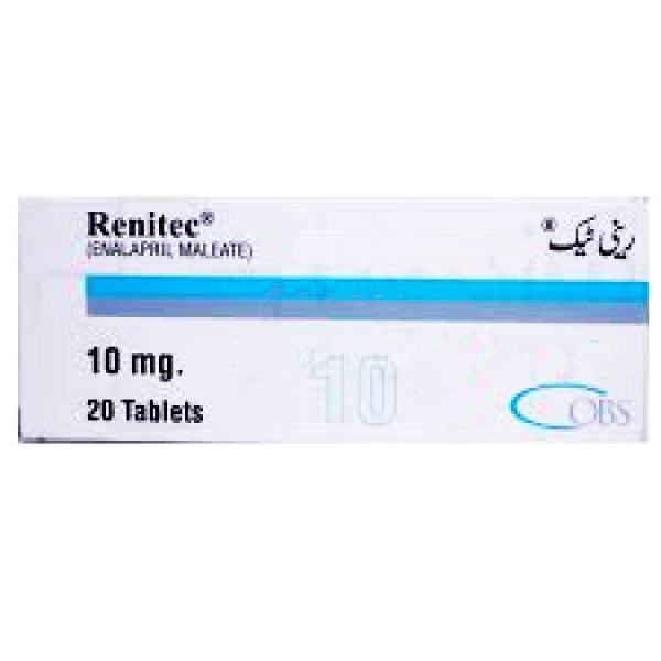 Renitec tablet 10 mg 2×10’s