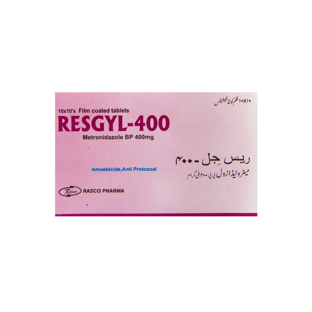 Resgyl tablet 400 mg 10×10’s
