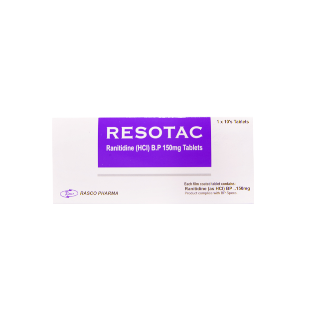 RESOTAC 150mg Tablet 10s