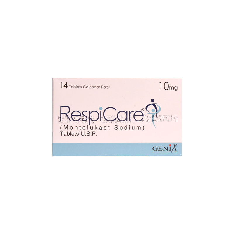 Respicare tablet Chew 10 mg 2×7’s