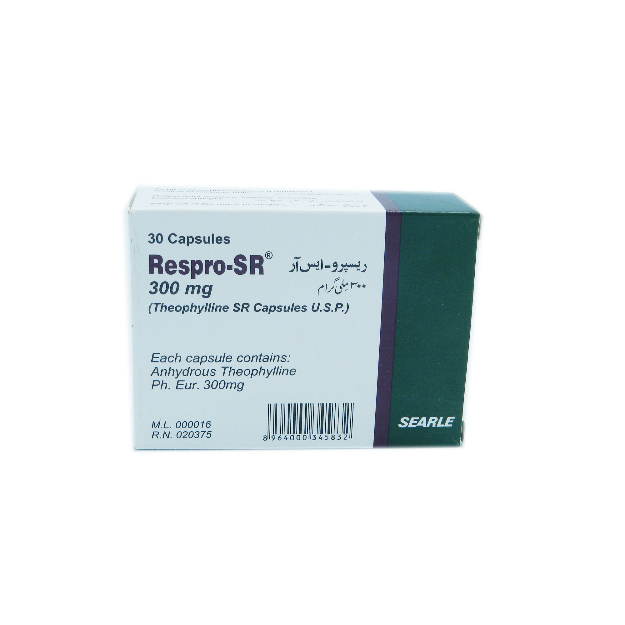 Respro SR capsule 300 mg 30’s