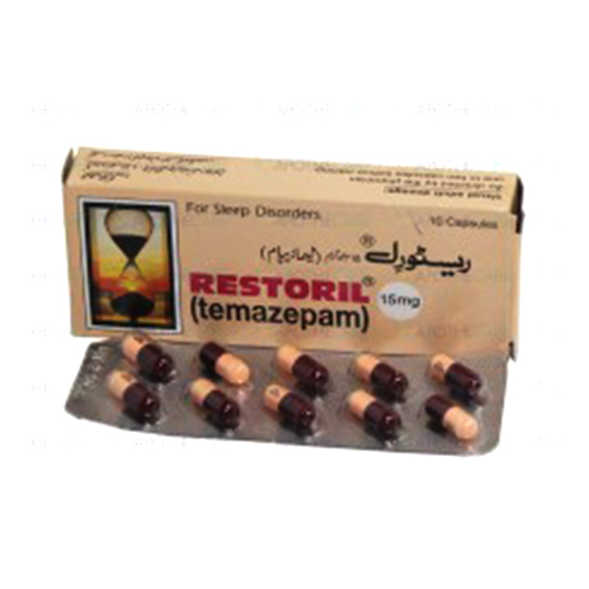 Restoril capsule 15 mg 10’s