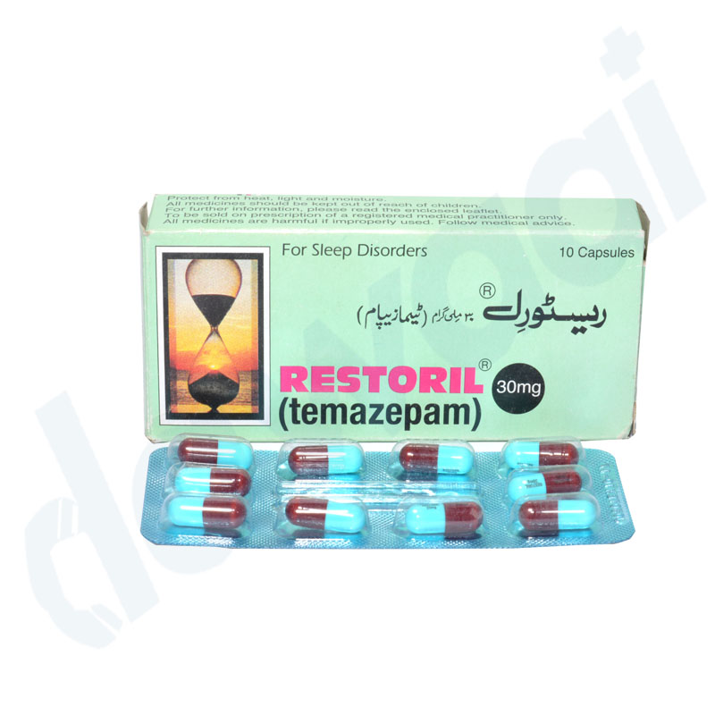 Restoril capsule 30 mg 10’s