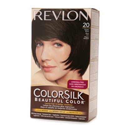 Revlon Colorsilk Hair Color Dye – Brown Black 20