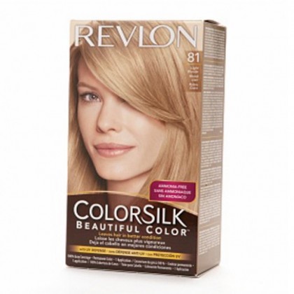 Revlon Colorsilk Hair Color Dye – Light Blonde 81