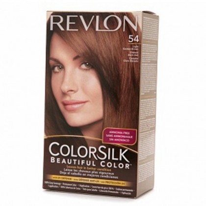 Revlon Colorsilk Hair Color Dye – Light Golden Brown 54