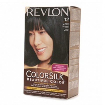 Revlon Colorsilk Hair Color Dye – Natural Blue Black 12