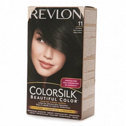 Revlon Colorsilk Hair Color Dye – Soft Black 11