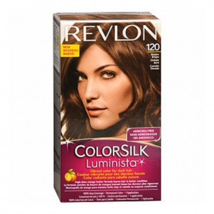 Revlon ColorSilk Luminista Hair Color Dye – Golden Brown 120