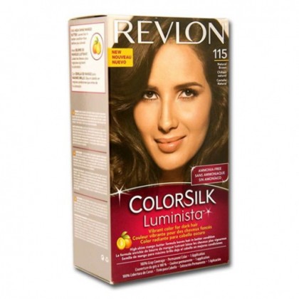 Revlon ColorSilk Luminista Hair Color Dye – Natural Brown 115