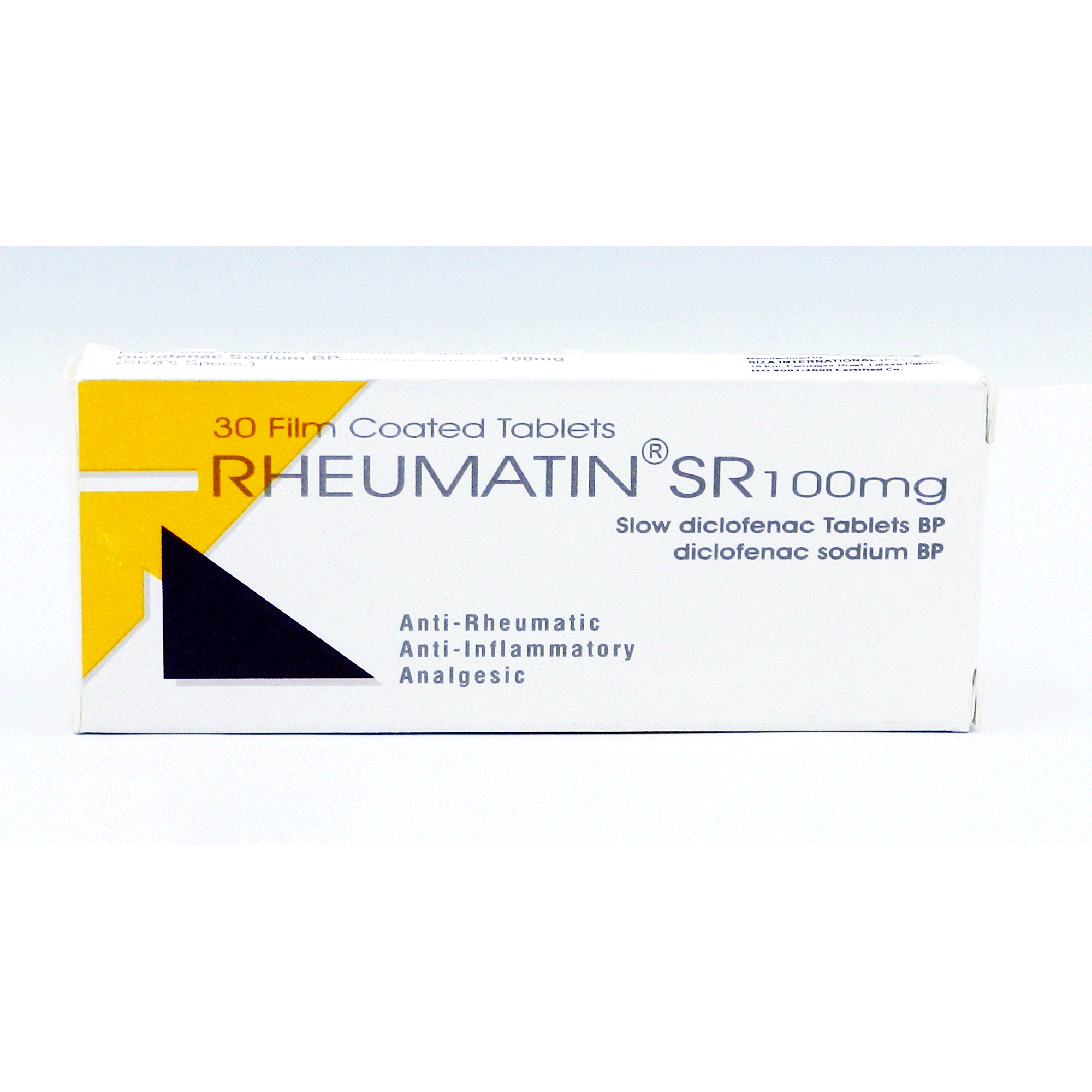 Rheumatin tablet SR 100 mg 3×10’s