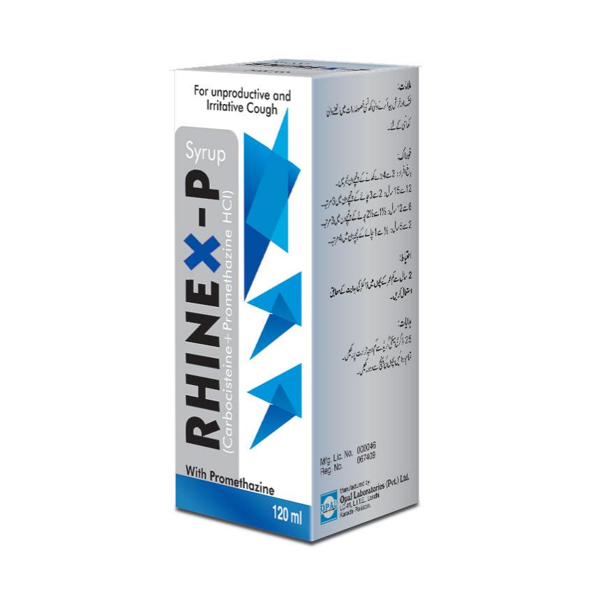 Rhinex-P syrup 120 mL