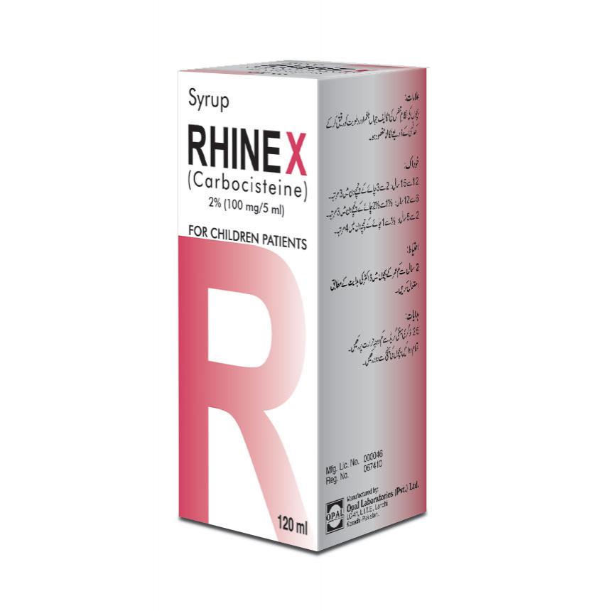 Rhinex syrup Child 100 mg 120 mL