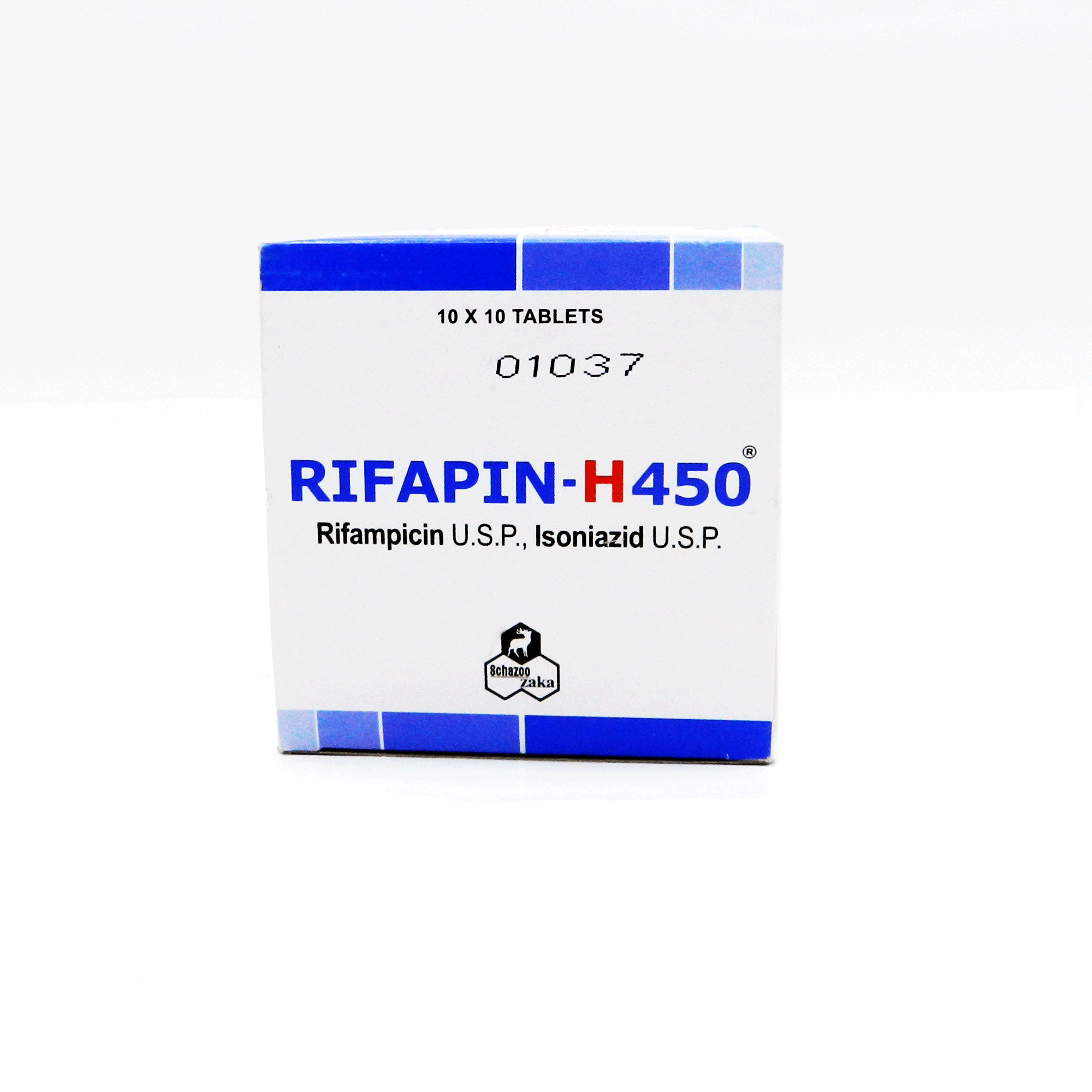 Rifapin H tablet 450 mg 10×10’s