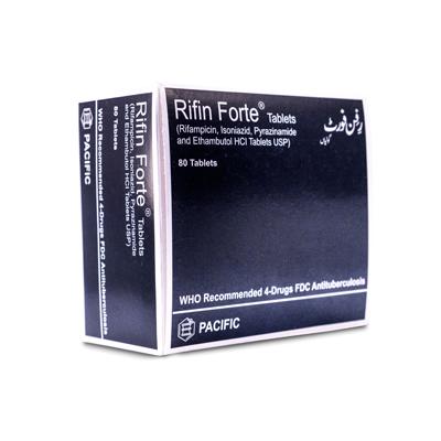 Rifin Forte tablet 150/75/275/400 mg 8×10’s
