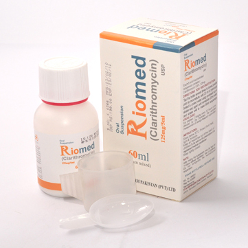 Riomed suspension 125 mg 60 mL