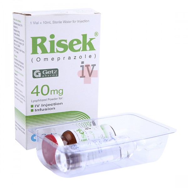 Risek Infusion 40 mg 1 Vial