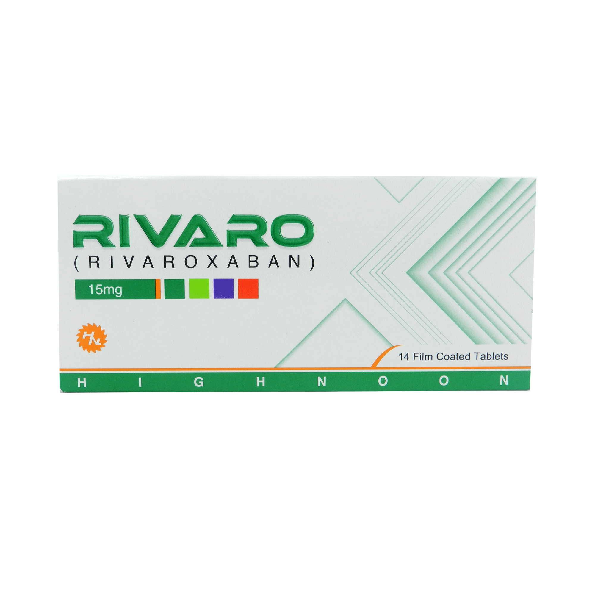 Rivaro 15Mg Tab 14s
