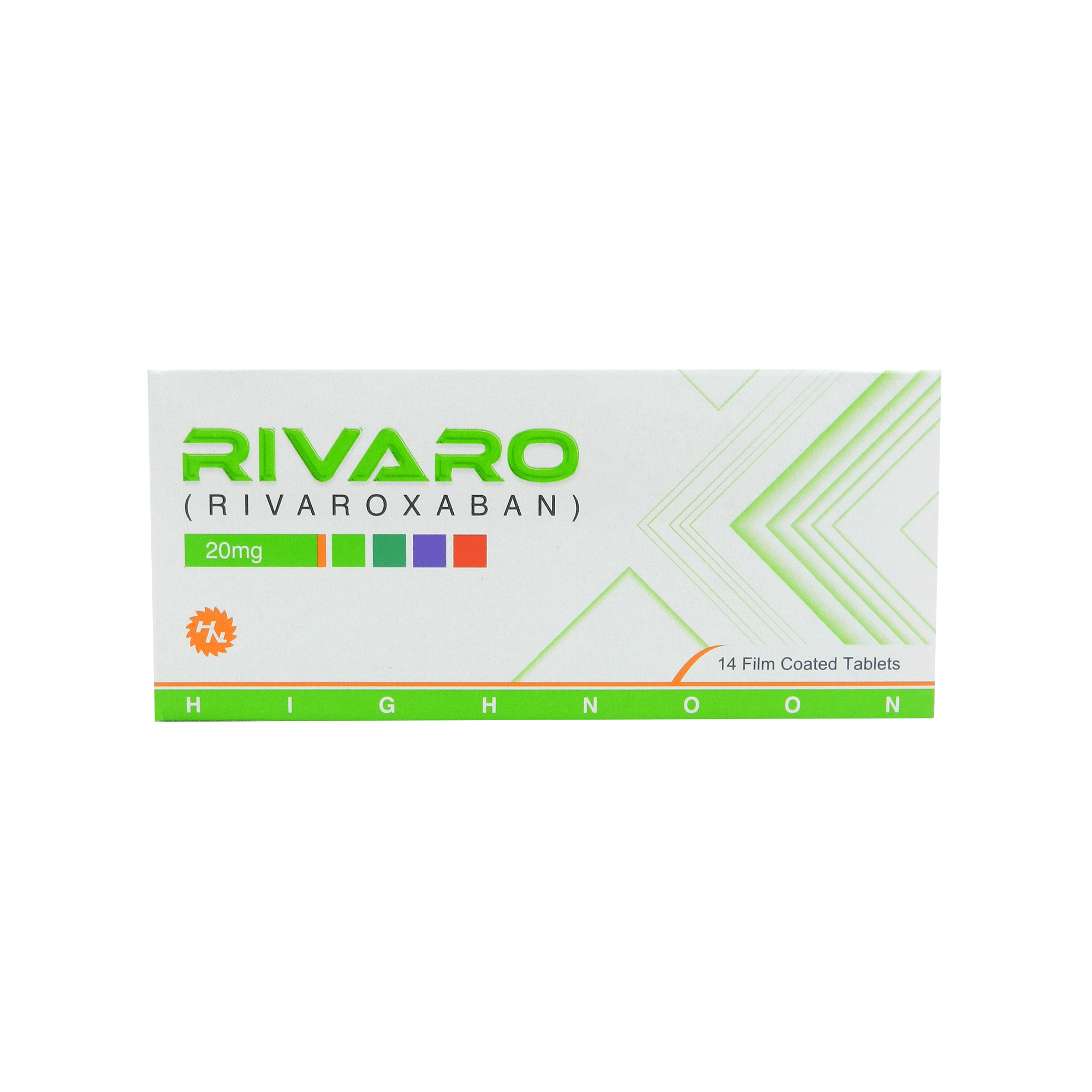 Rivaro 20Mg Tab 14s
