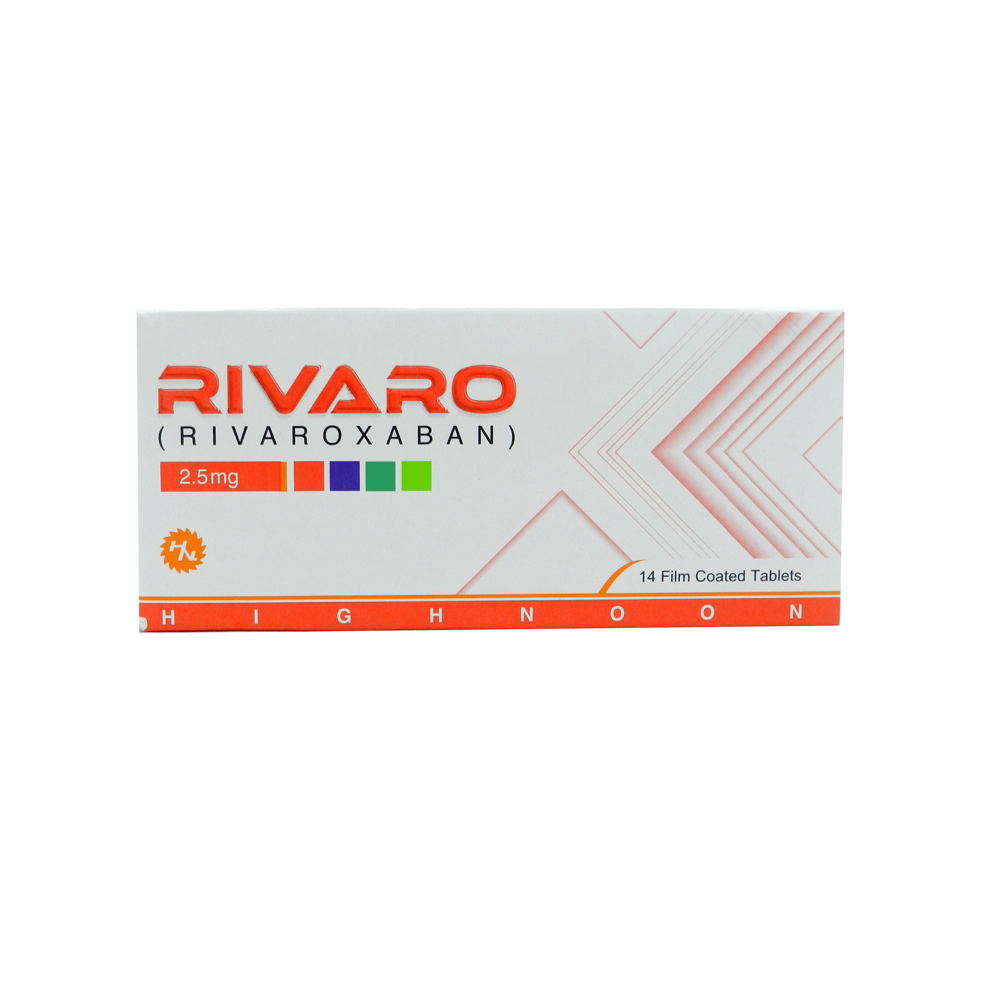Rivaro 2.5Mg Tab 14s