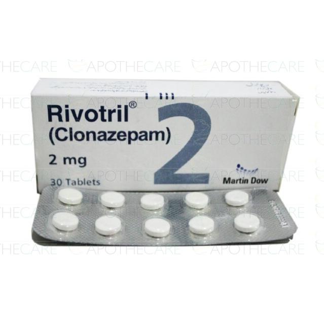 Rivotril Tab 2mg 30’s