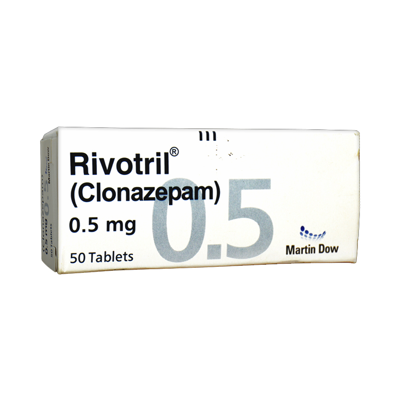 Rivotril tablet 0.5 mg 50’s(Clonazepam)