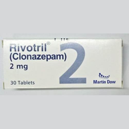 Rivotril tablet 2 mg 30’s(Clonazepam)