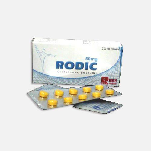 Rodic tablet 50 mg 2×10’s