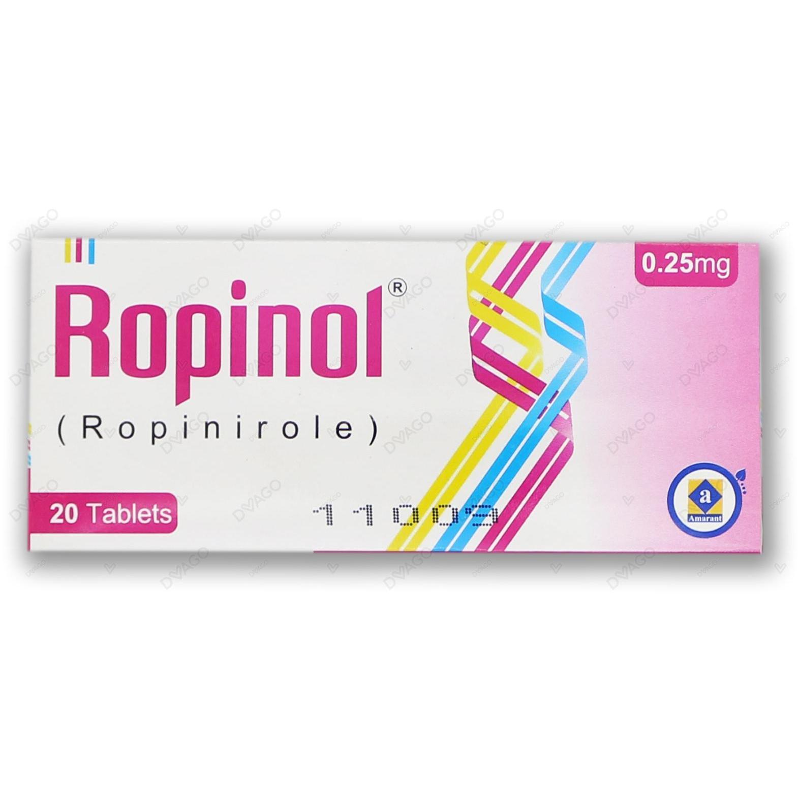 Ropinol tablet 0.25 mg 20’s