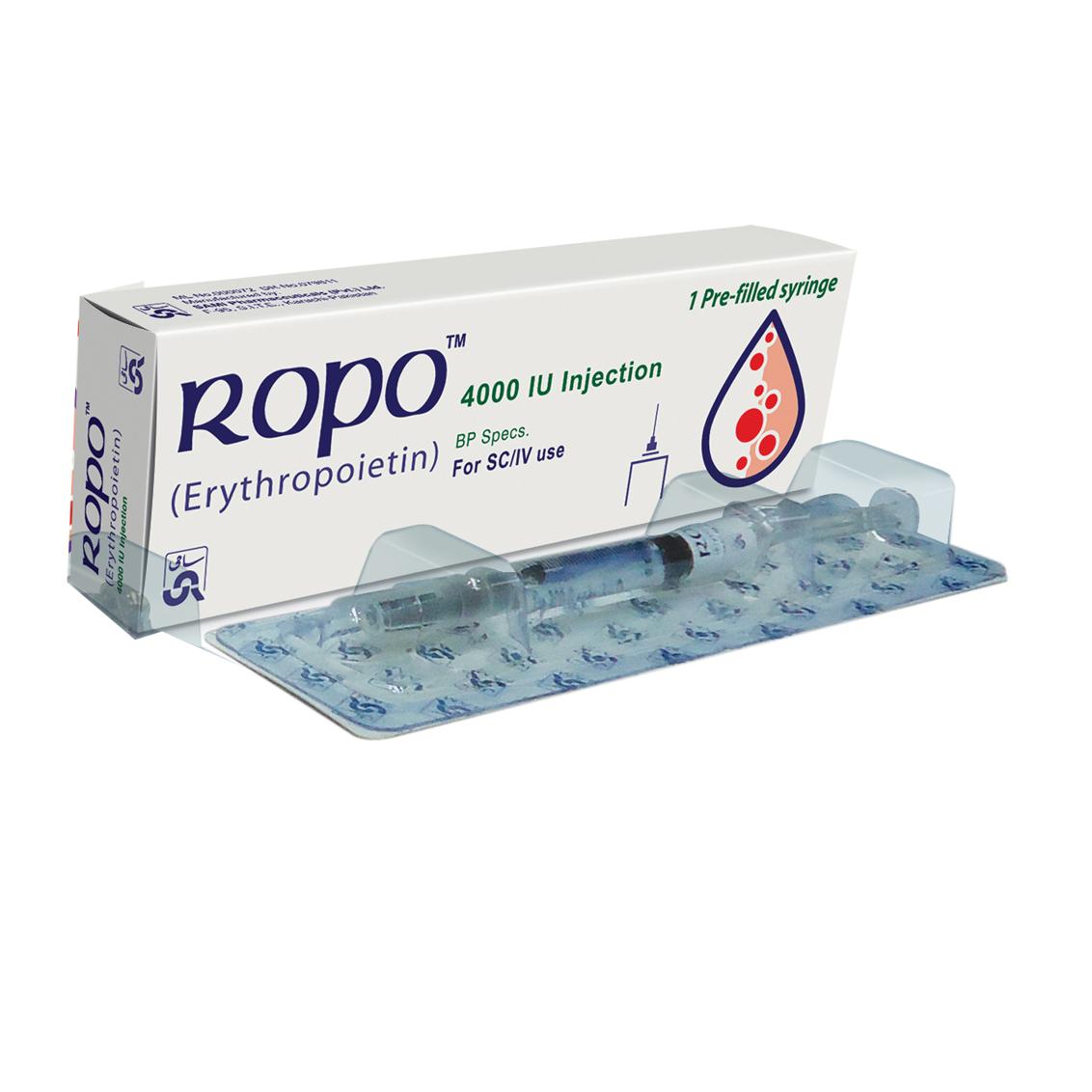 Ropo Injection 4000 IU 1 Pre filled Syringe