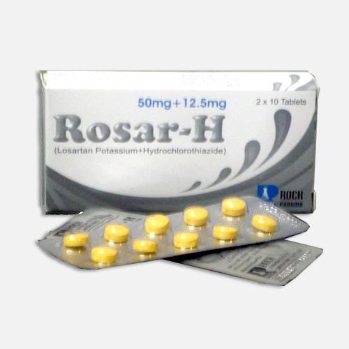 Rosar H tablet 50/12.5 mg 2×10’s