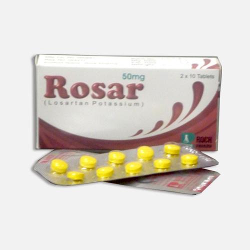 Rosar tablet 50 mg 2×10’s