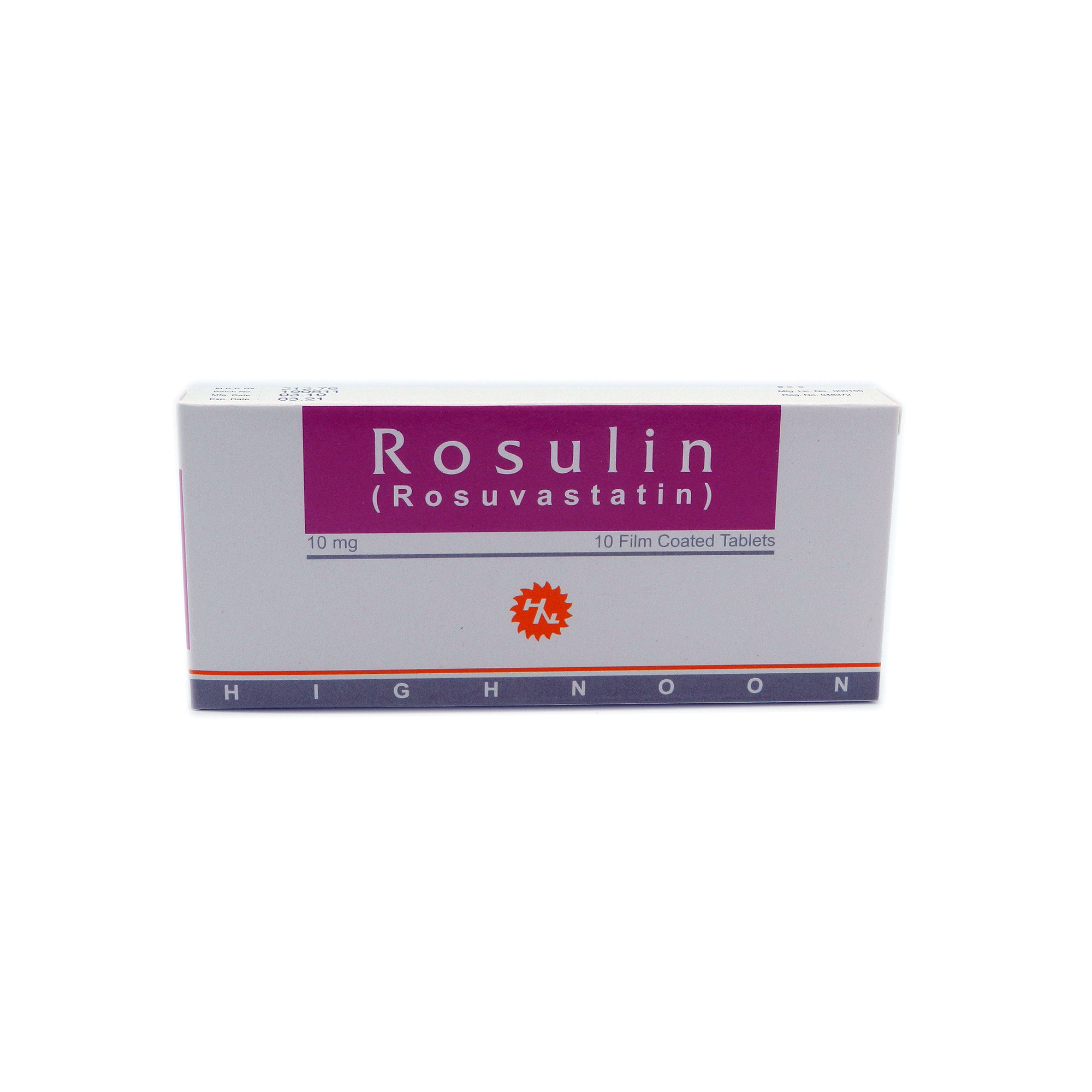 Rosulin tablet 10 mg 10’s