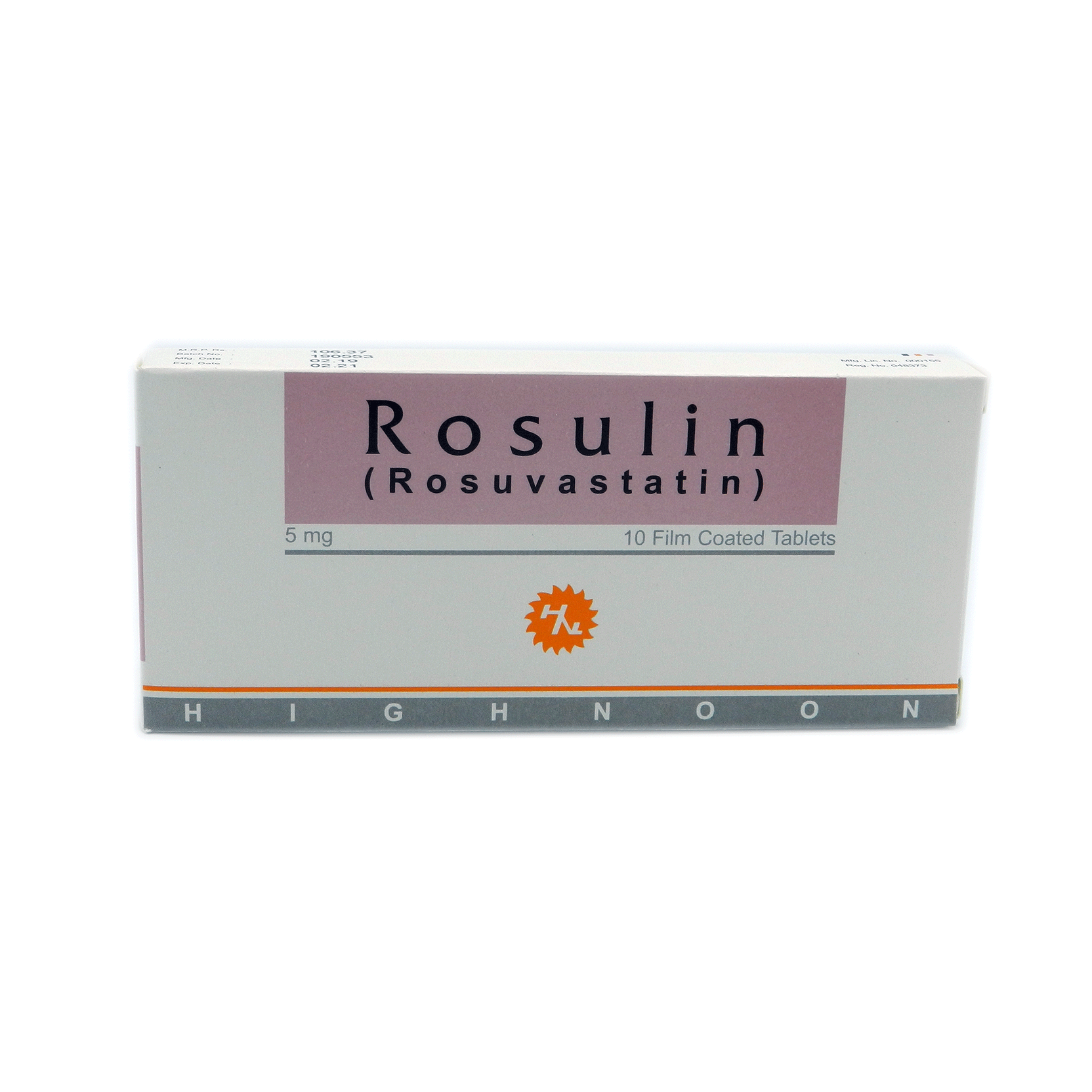 Rosulin tablet 5 mg 10’s