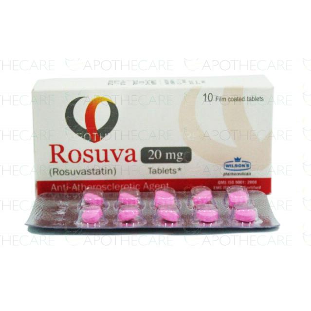 Rosuva tablet 20 mg 10’s