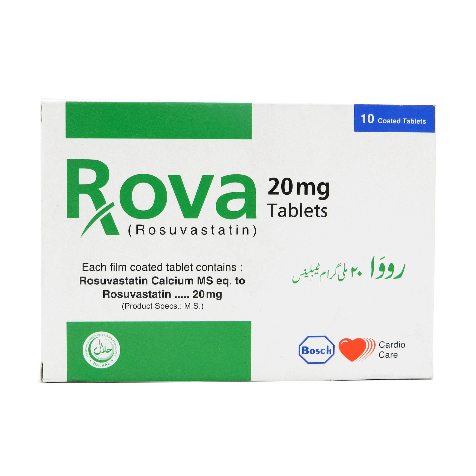 Rova tablet 20 mg 10’s