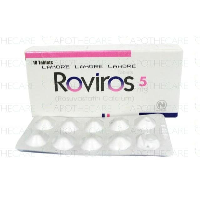 Roviros tablet 5 mg 10’s
